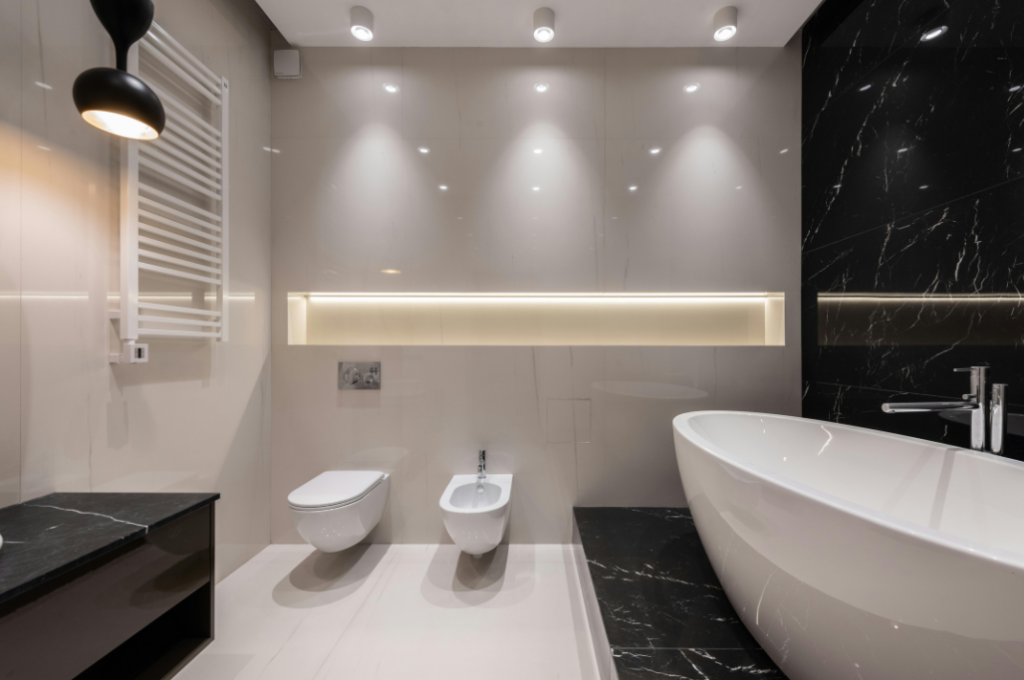 intuitive design in hotel bathroom fixtures